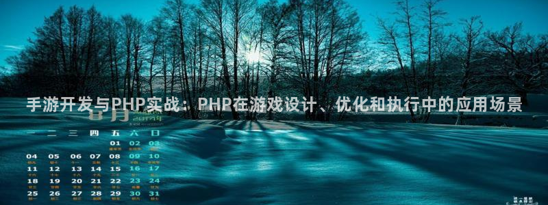 安信娱乐软件：手游开发与PHP实战：PHP在游戏设计、优化和